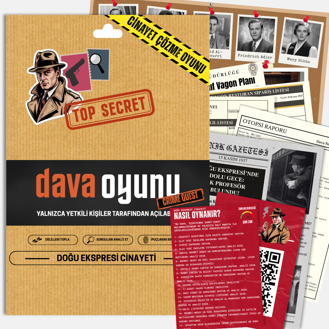 6 FARKLI DAVA DOSYASI TEK PAKETTE "6'LI PAKET"
