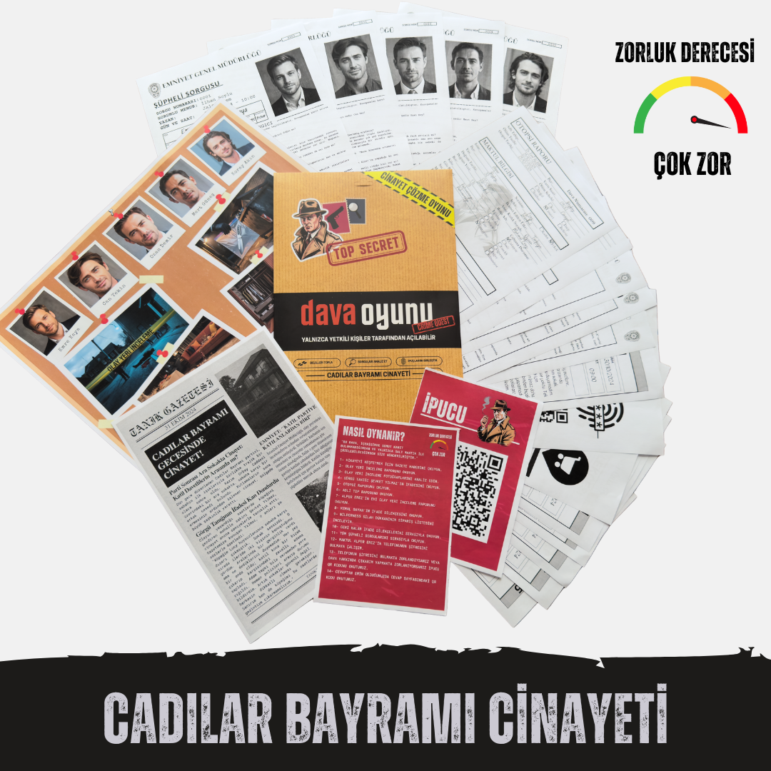 4 FARKLI DAVA DOSYASI TEK PAKETTE "4'LÜ PAKET"