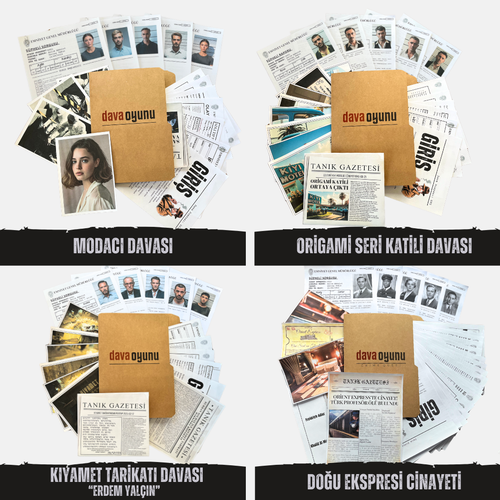 4 FARKLI DAVA DOSYASI TEK PAKETTE "4'LÜ PAKET"