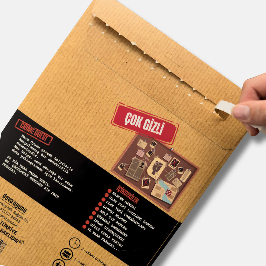 4 FARKLI DAVA DOSYASI TEK PAKETTE "4'LÜ PAKET"